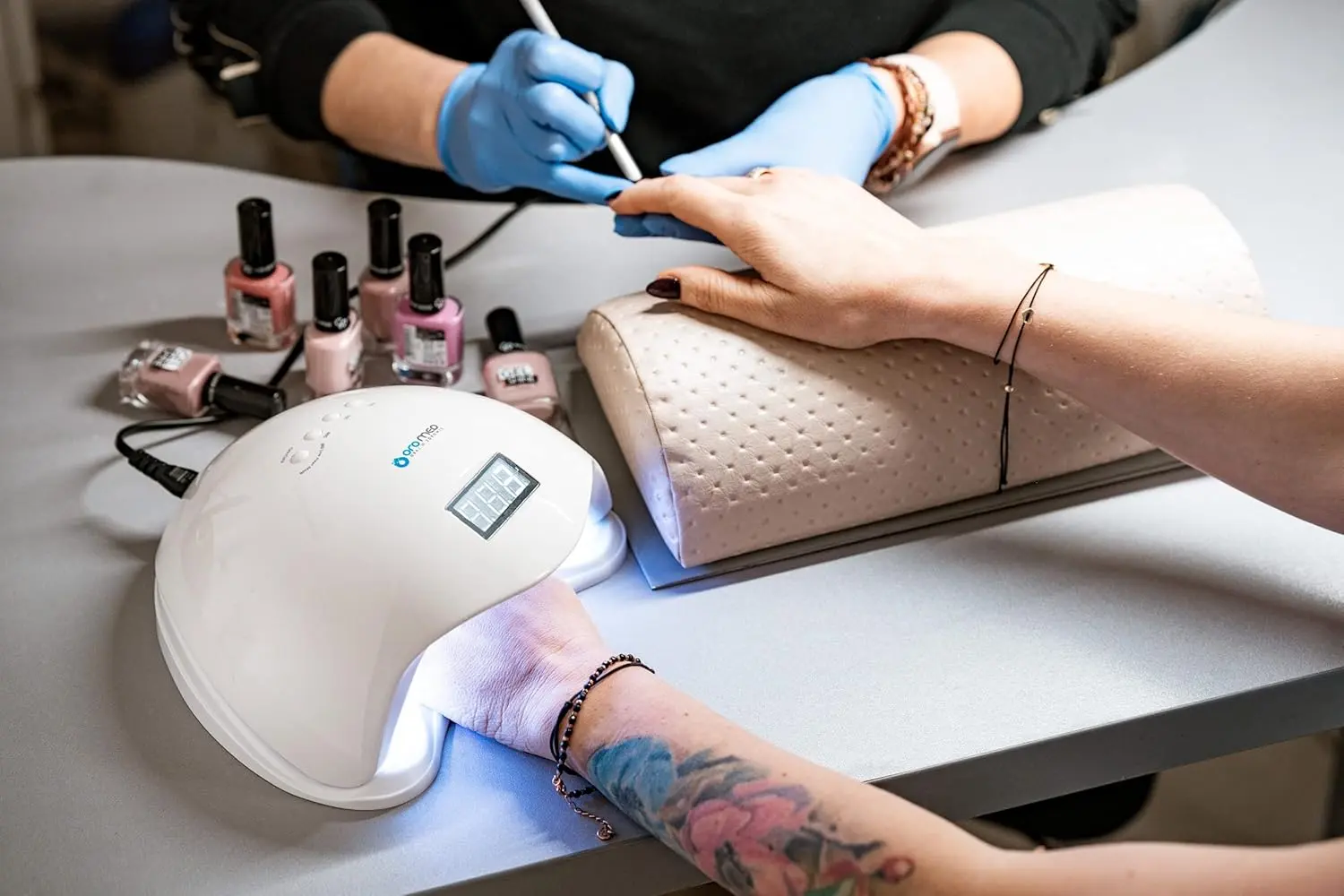 Лампа для маникюра OroMed Oro-Sun (White) - 5