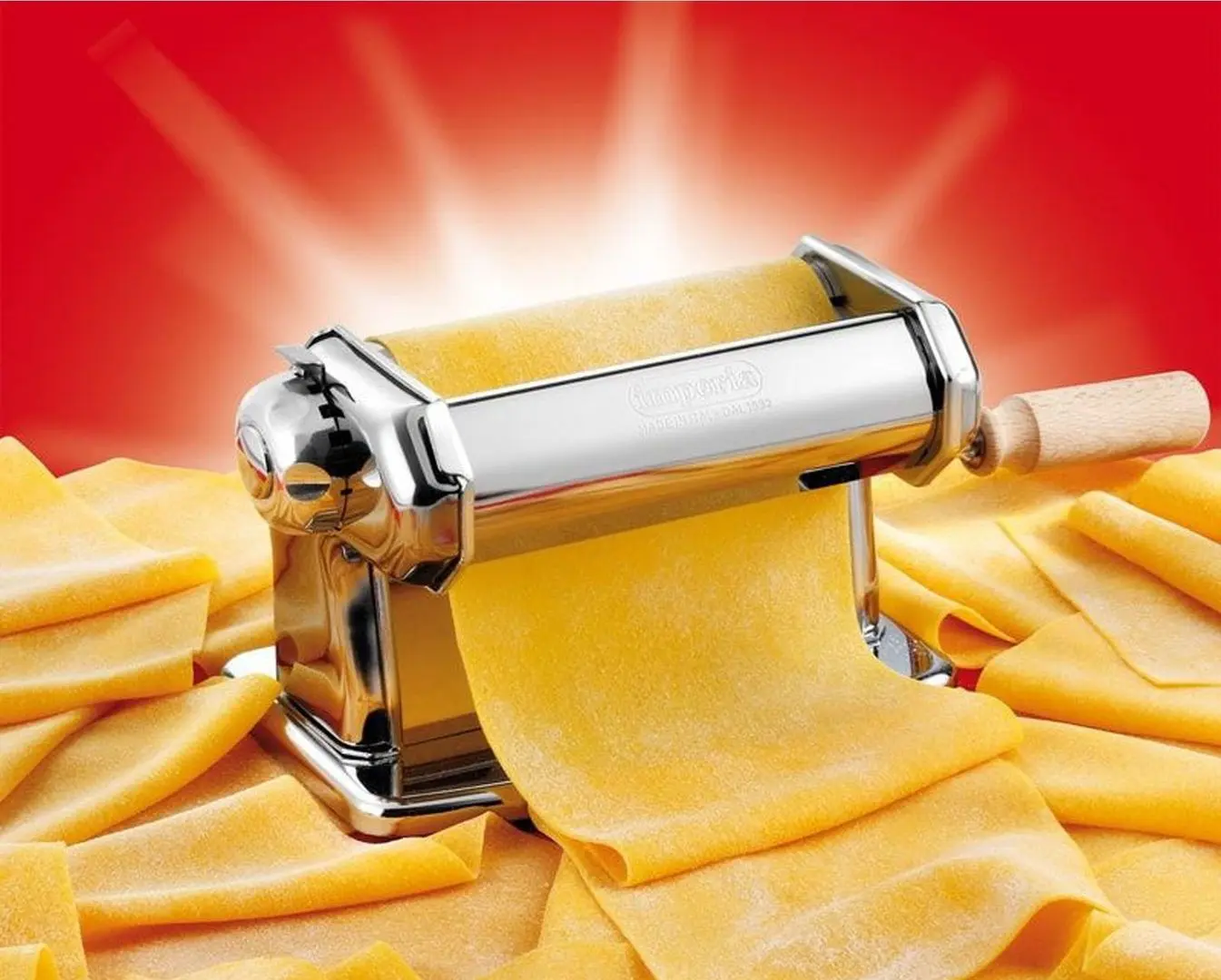 Taietor pentru taitei Imperia iPasta 162 (Inox) - 2