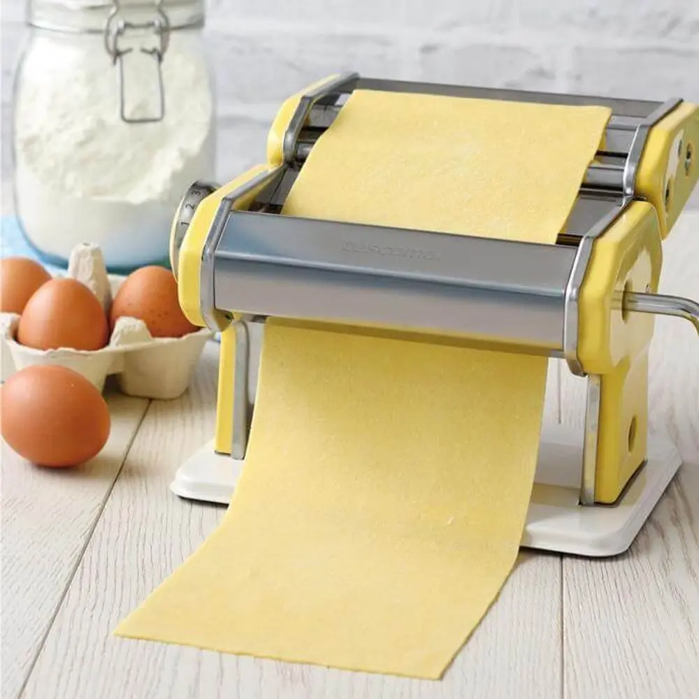 Tăietor pentru tăiței Tescoma Delicia 630872 (Inox/Yellow)