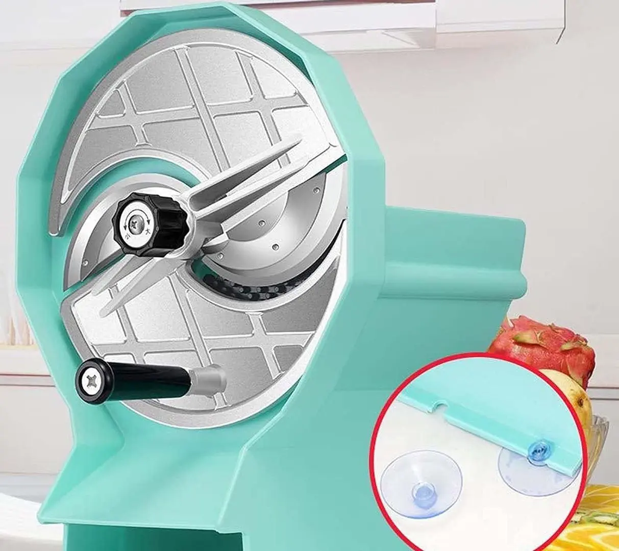 Aparat de feliat de fructe si legume manual PM (Green)