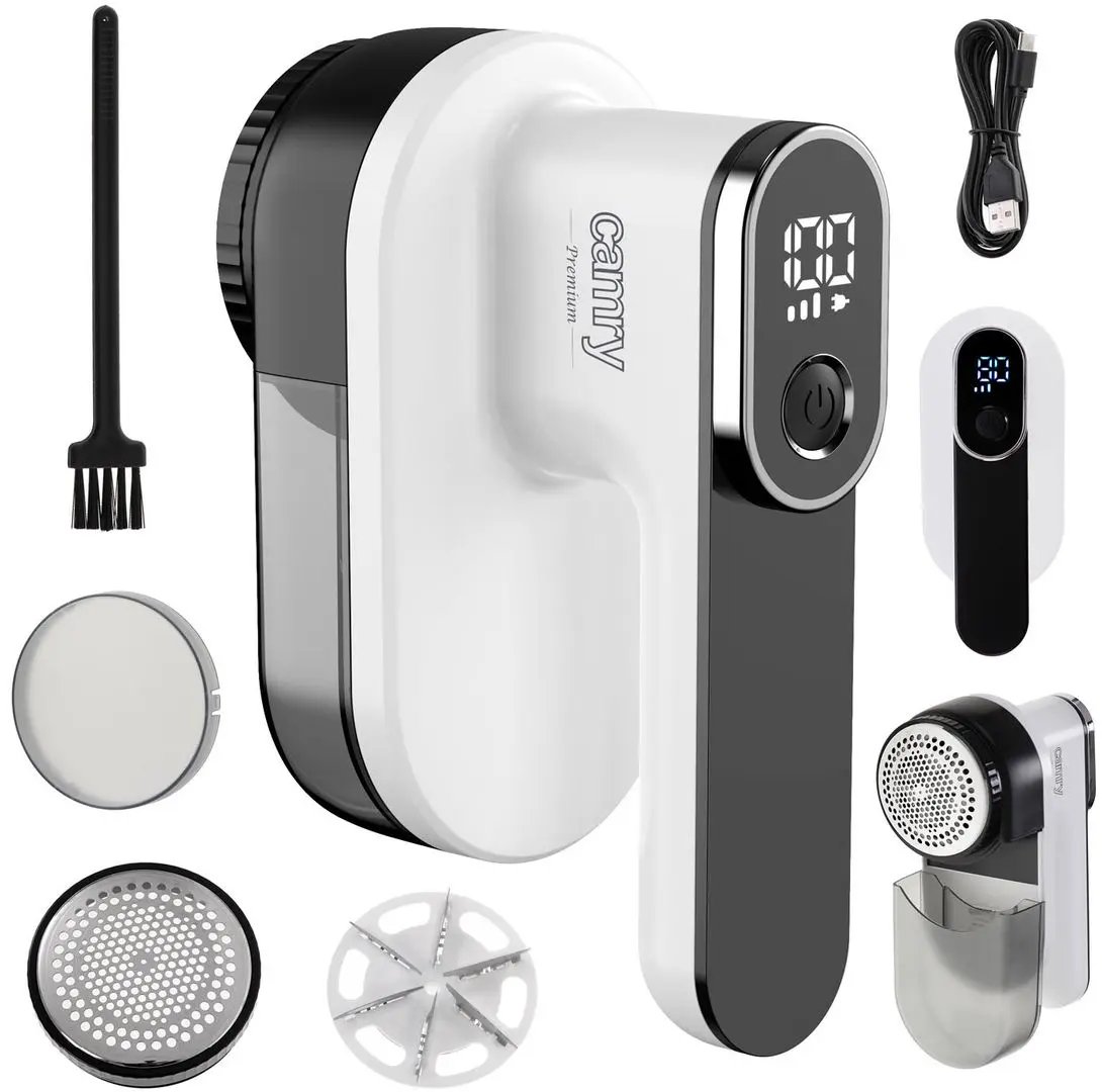 Aparat de curatat scame Camry CR 9620 (White/Black)