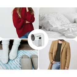 Машинка для стрижки катышков Esperanza Cuddly ECS003E (White/Grey) Thumb