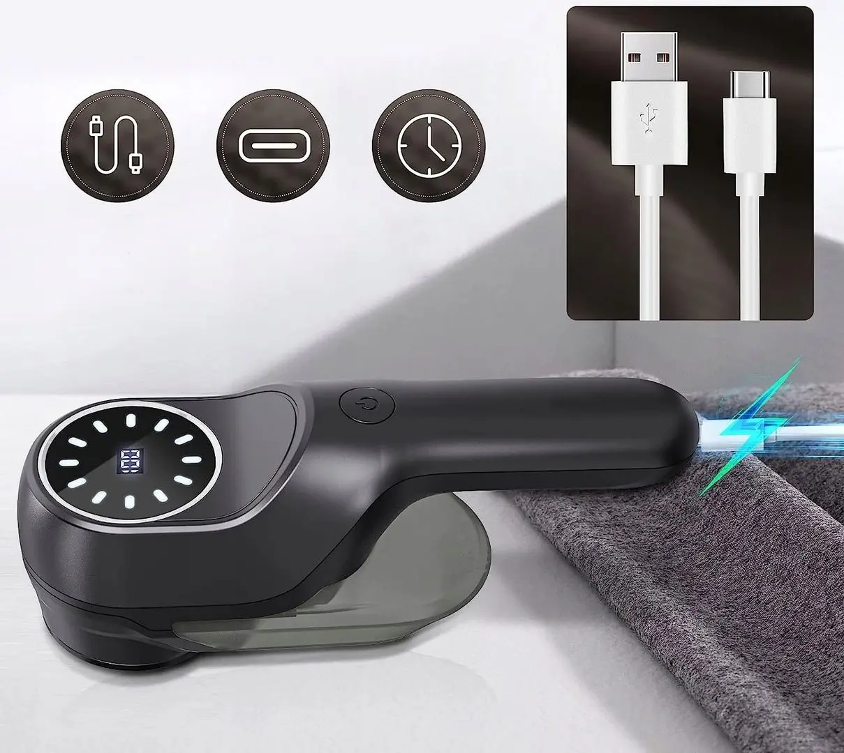 Aparat de curatat scame Gotel K670I (Black)