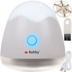 Машинка для стрижки катышков с ночником Ruhhy 19162 (White) Thumb