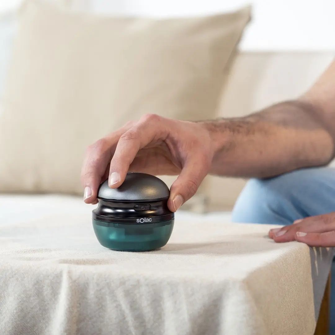 Aparat de curatat scame Solac Q606 (Green/Black)