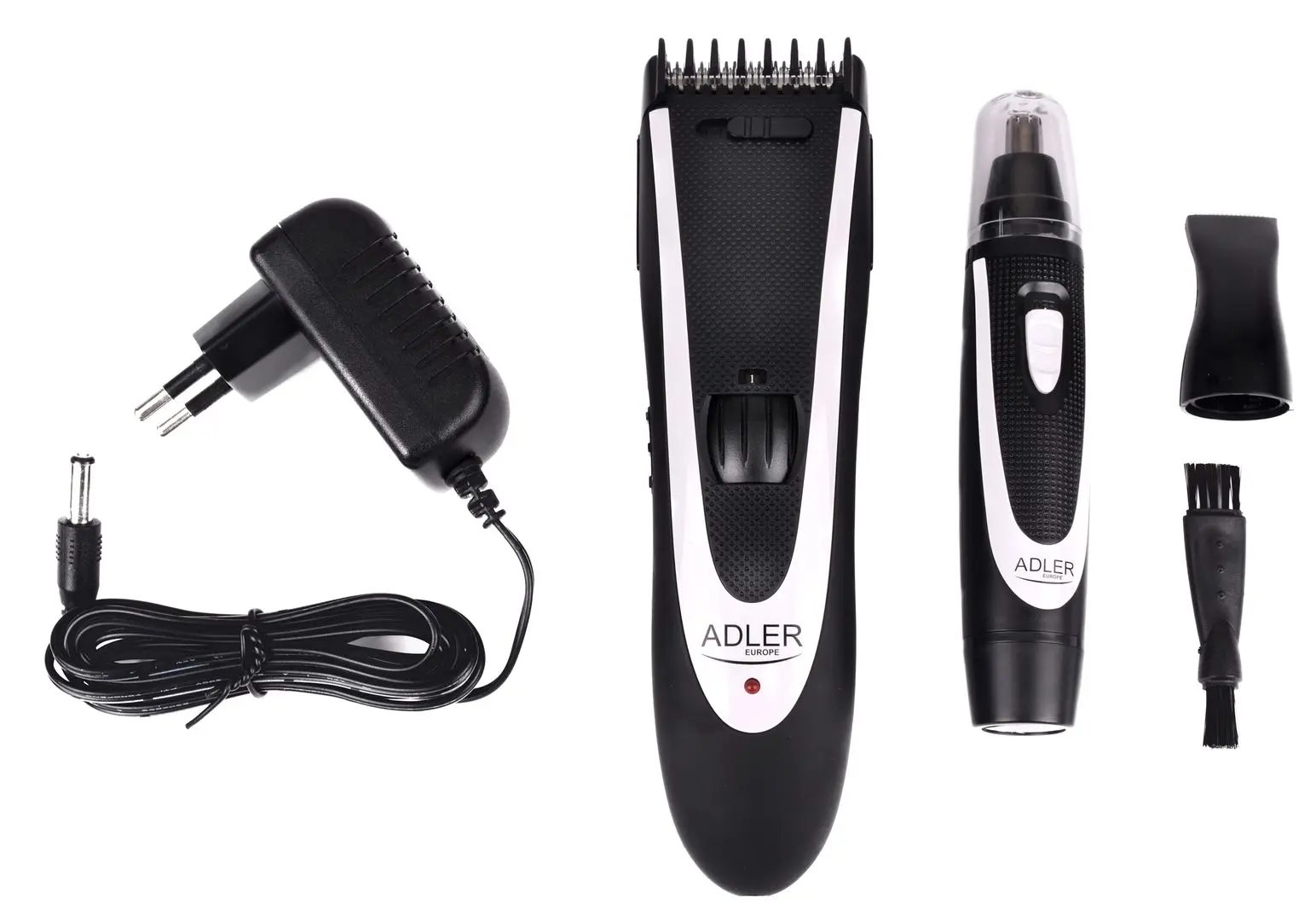 Aparat de tuns + trimmer Adler AD 2822 (Inox/Black)