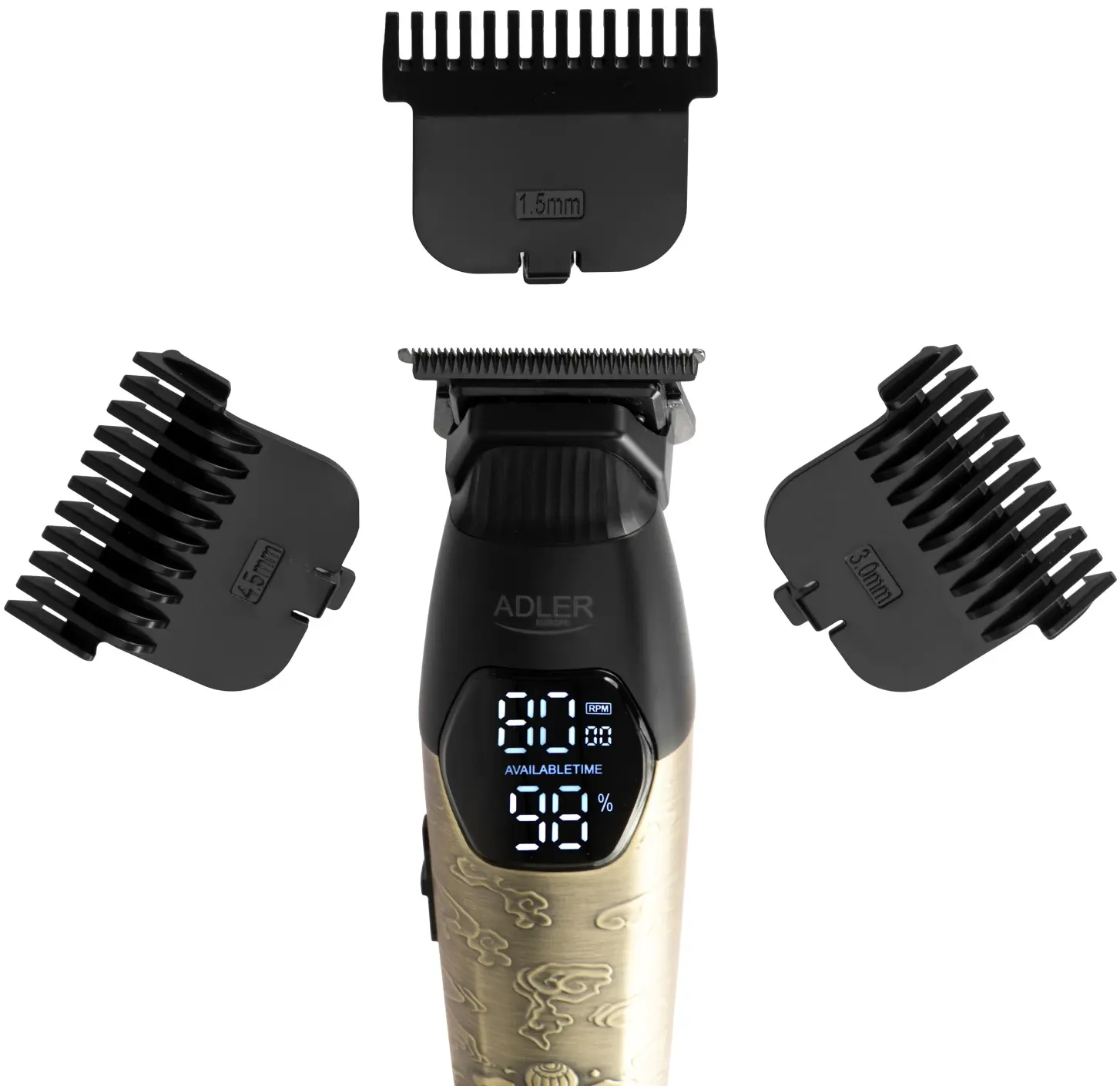 Trimmer Adler AD 2968 (Gold/Black) - 15