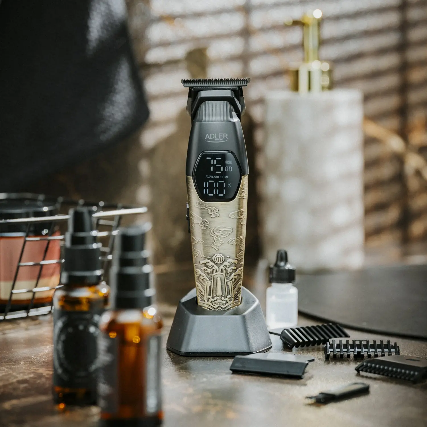 Trimmer Adler AD 2968 (Gold/Black) - 4