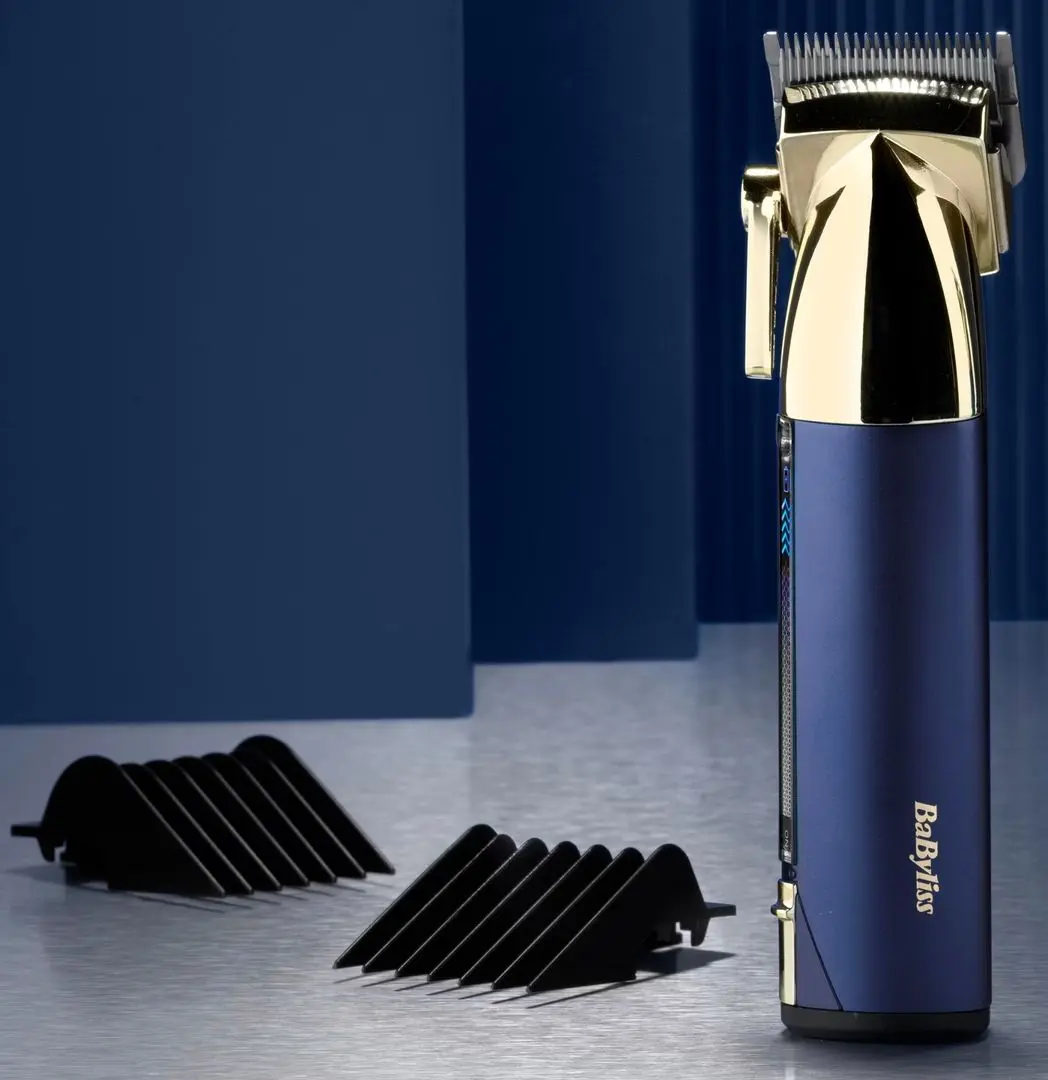 Masina de tuns BaByliss Super-X Metal E992E (Gold/Navy)