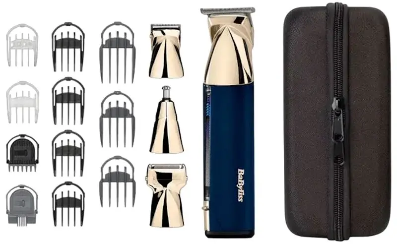 Триммер BaByliss Super-X Metal Series MT992E (Gold/Navy Blue)