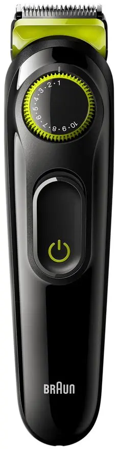 Trimmer Braun BT3221 (Black/Green)