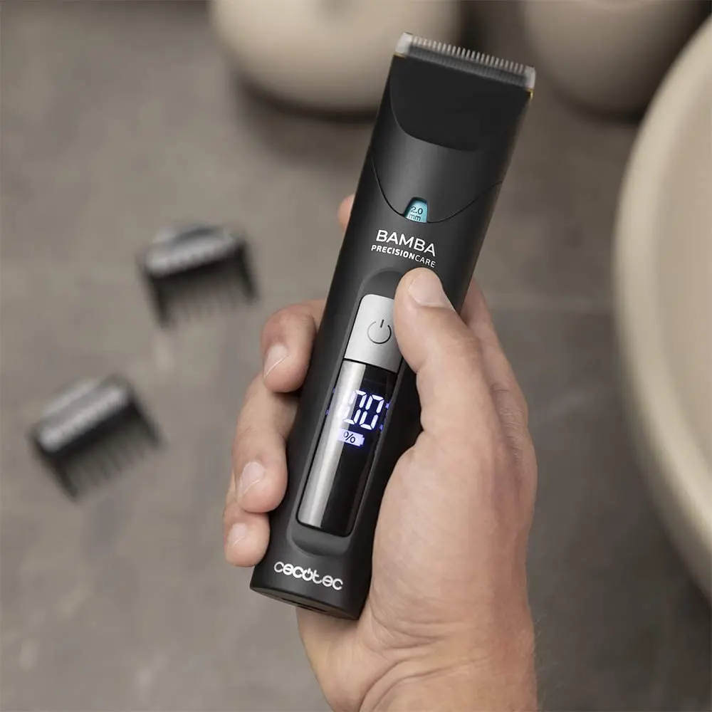 Машинка для стрижки Cecotec Bamba PrecisionCare Wet&Dry 4219 (Black)