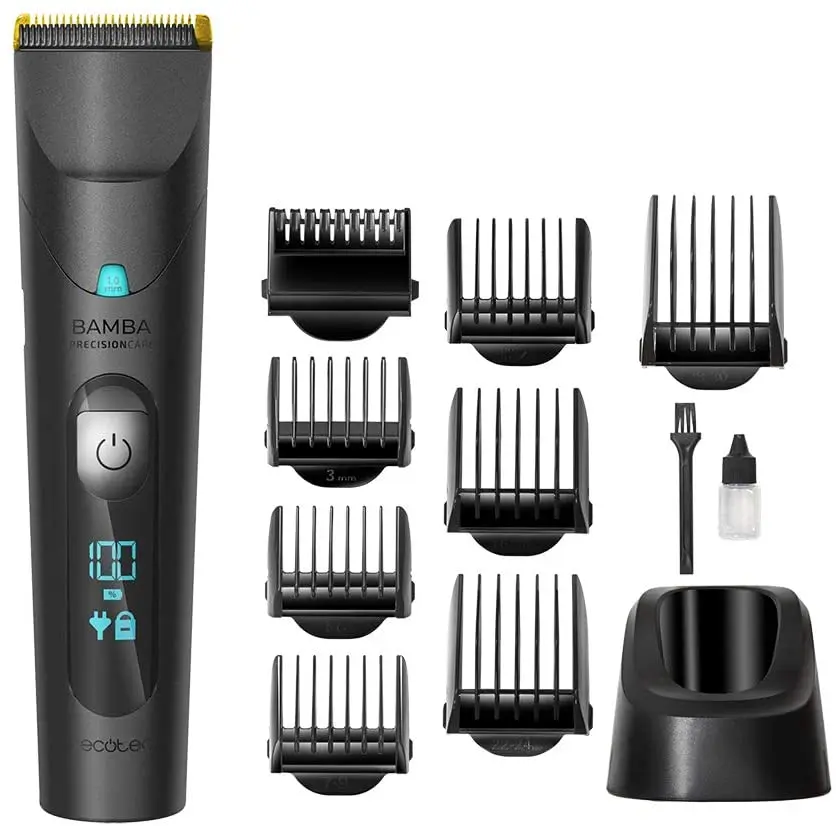 Машинка для стрижки Cecotec Bamba PrecisionCare Wet&Dry 4219 (Black)