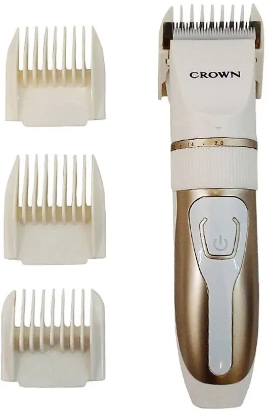 Aparat de tuns Crown CHC-305CR (White/Gold) - 2