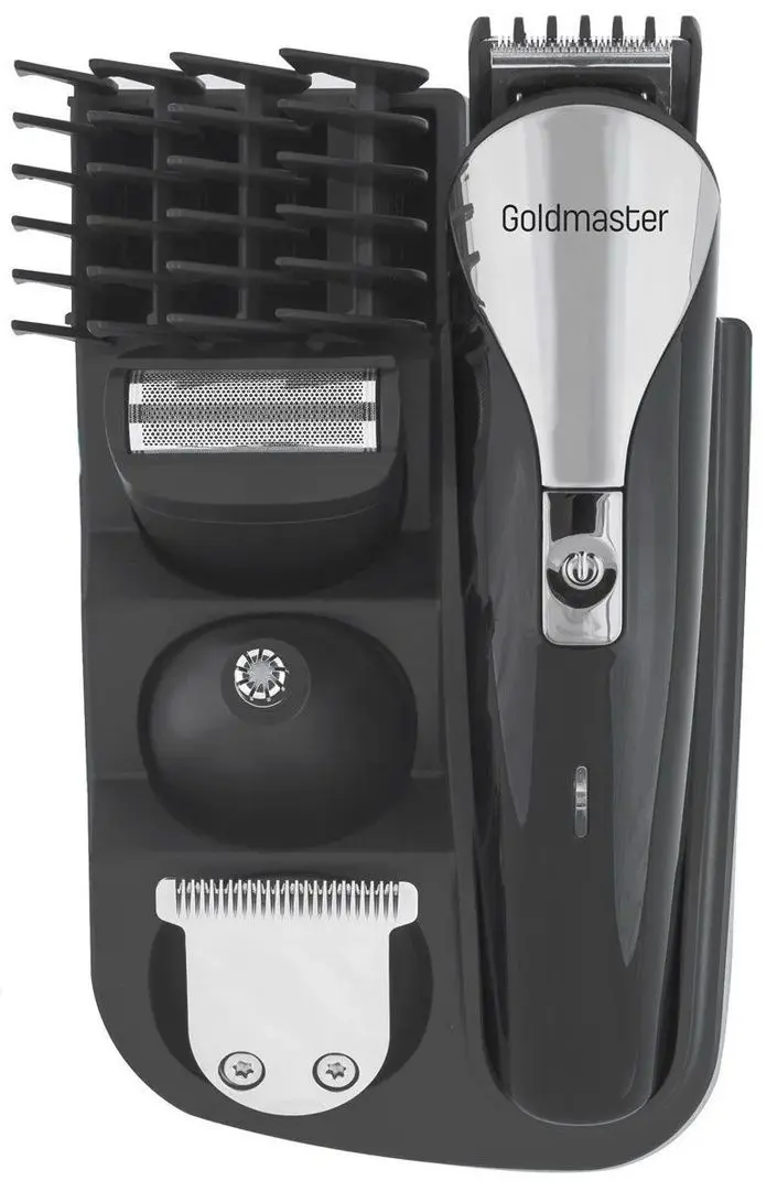 Машинка для стрижки 9in1 Goldmaster Janti GM7141 (Black/Silver)