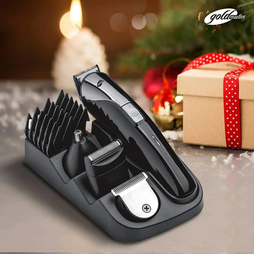 Машинка для стрижки 9in1 Goldmaster Janti GM7141 (Black/Silver)