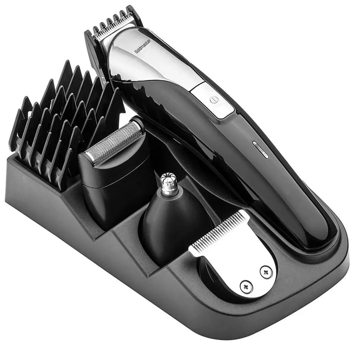 Машинка для стрижки 9in1 Goldmaster Janti GM7141 (Black/Silver)