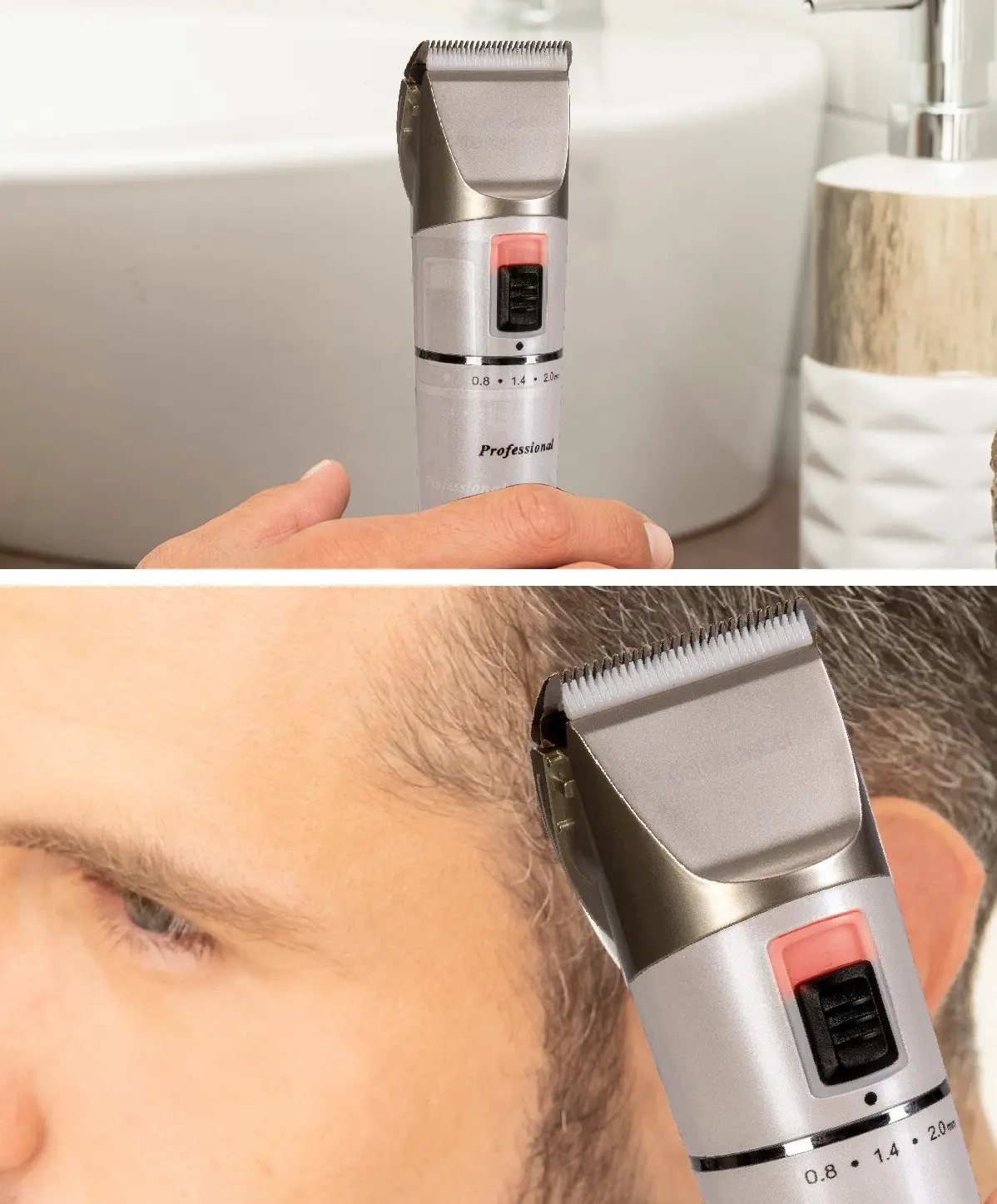 Машинка для стрижки Goldmaster GM-7146 (White)