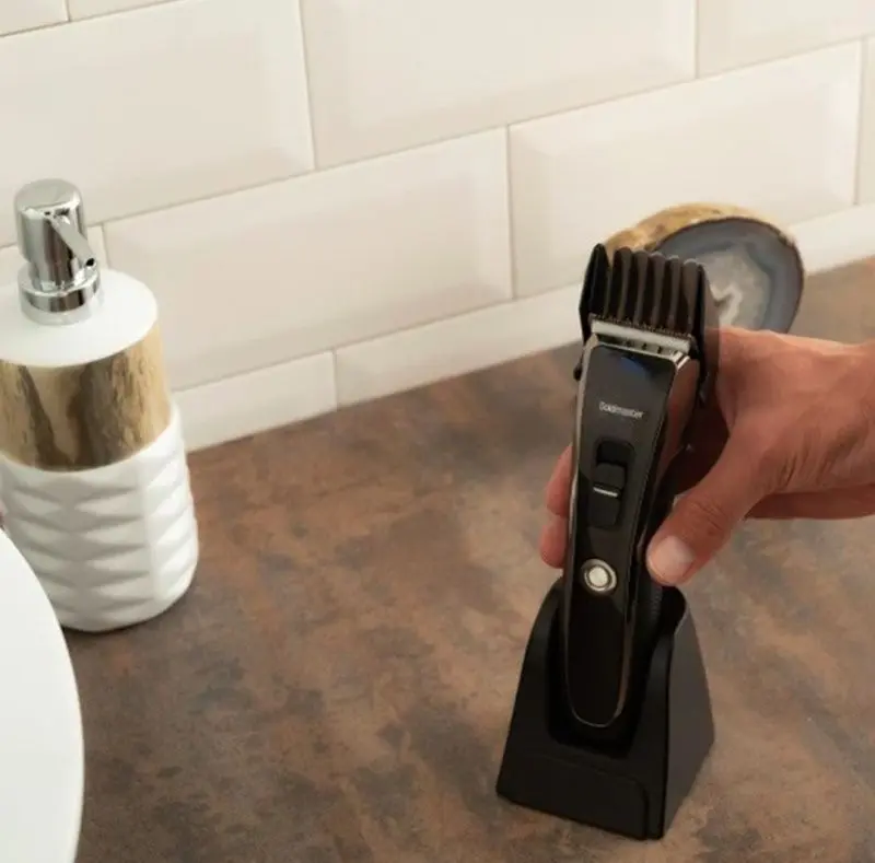 Машинка для стрижки Goldmaster GM 8112 (Black/Silver)