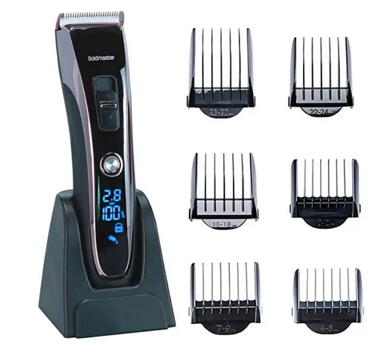 Машинка для стрижки Goldmaster GM 8112 (Black/Silver)