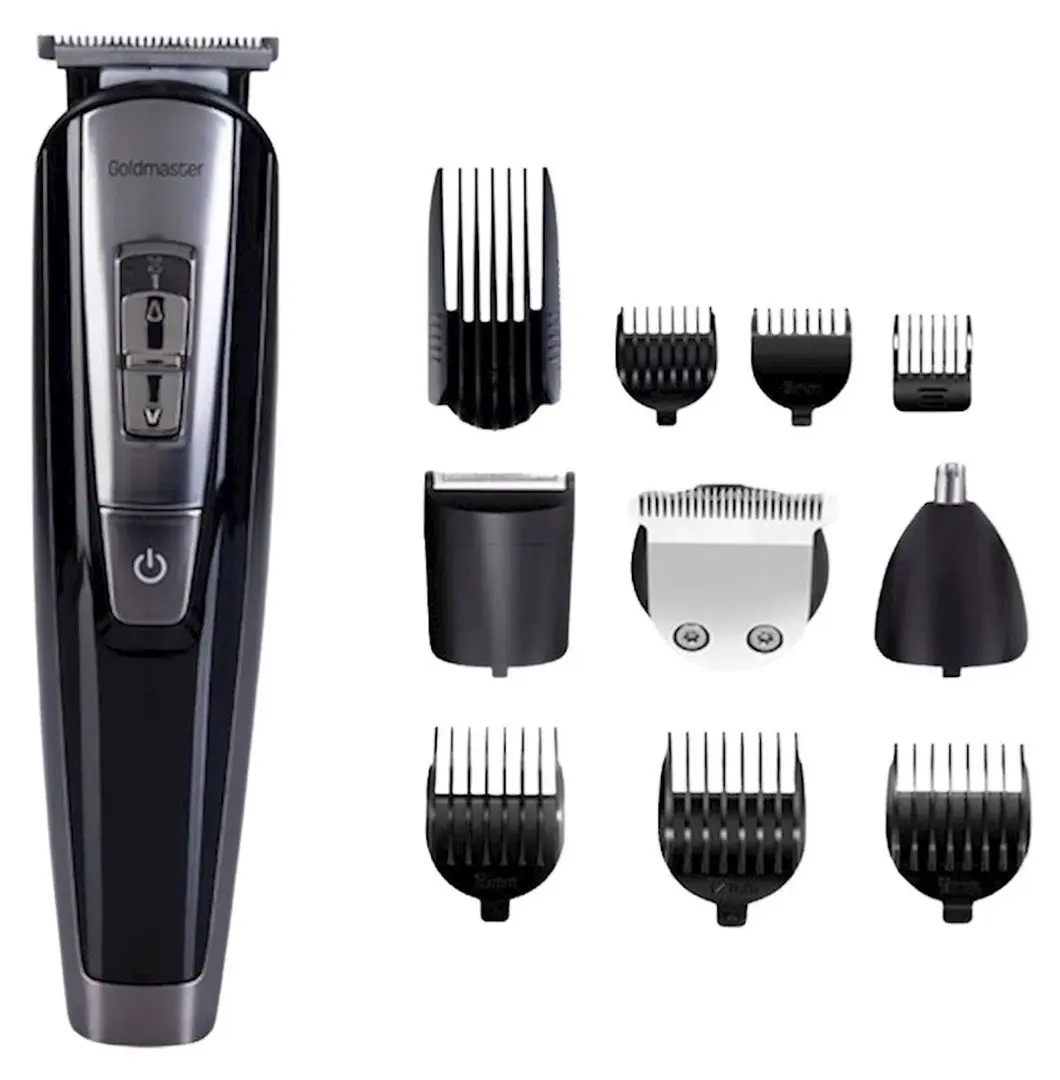 Aparat de tuns Goldmaster Tetra 11in1 GM 8111 (Black/Silver)