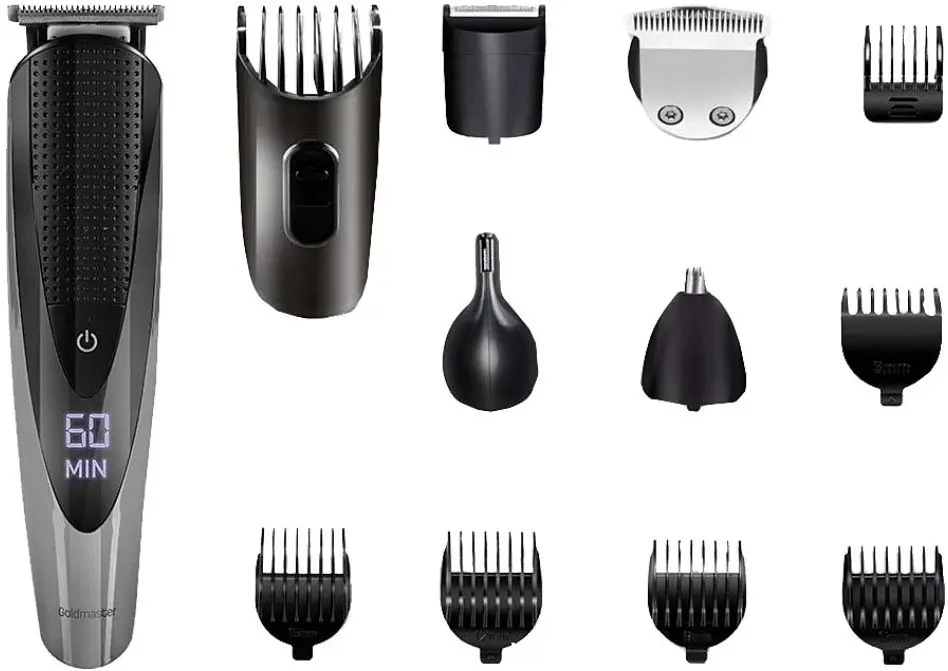 Машинка для стрижки и бритва GoldMaster GM 8101 (Black)