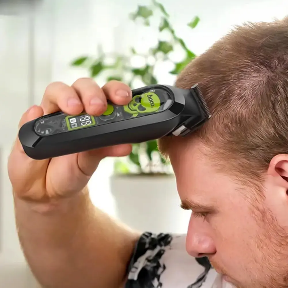 Aparat de tuns Hoco DAR22 (Black/Green)