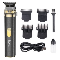 Машинка для стрижки Hoco HP22 Retro (Black/Gold) Thumb