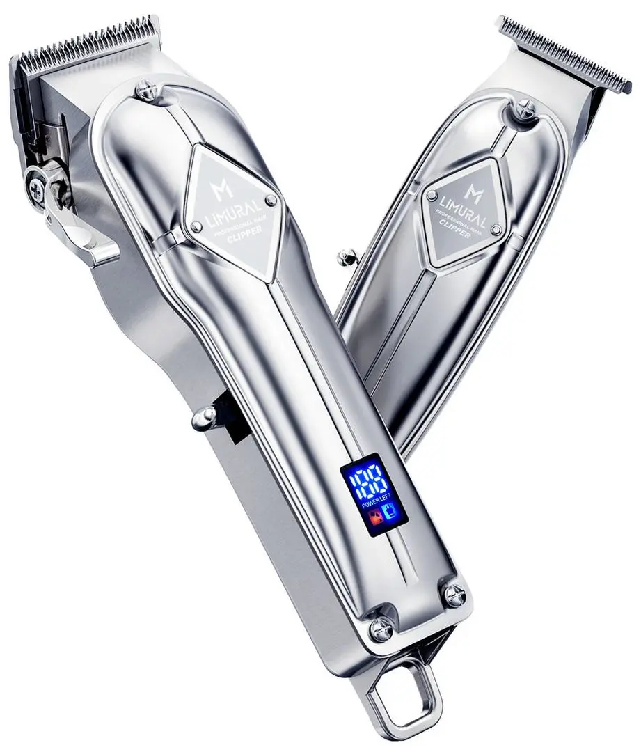 Set masina de tuns + trimmer Limural K11S + I11 (Silver)