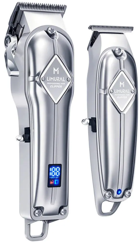 Set masina de tuns + trimmer Limural K11S + I11 (Silver)