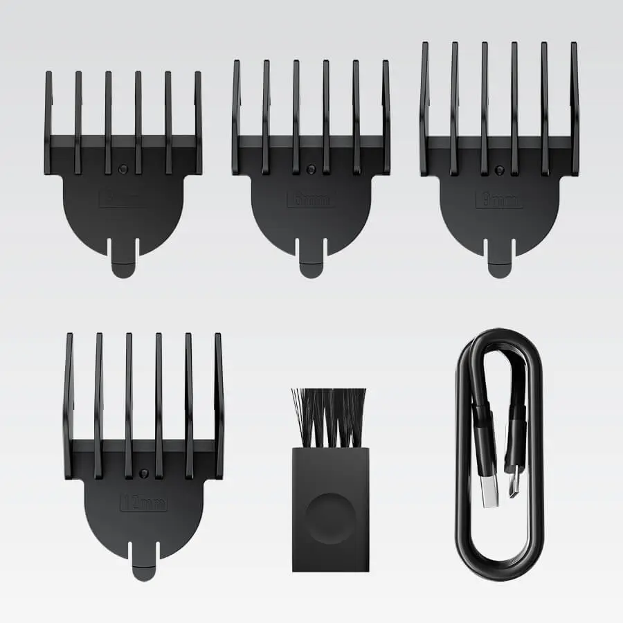 Машинка для стрижки 6в1 Maestro MR-660 (Black) - 3
