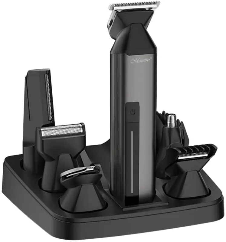 Машинка для стрижки 6в1 Maestro MR-660 (Black)
