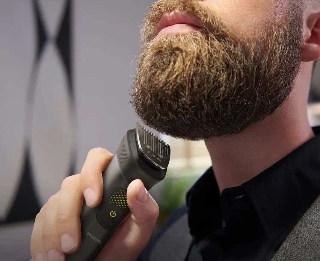 Set aparat de tuns+ trimmer Philips MG9530/15 (Grey/Black)