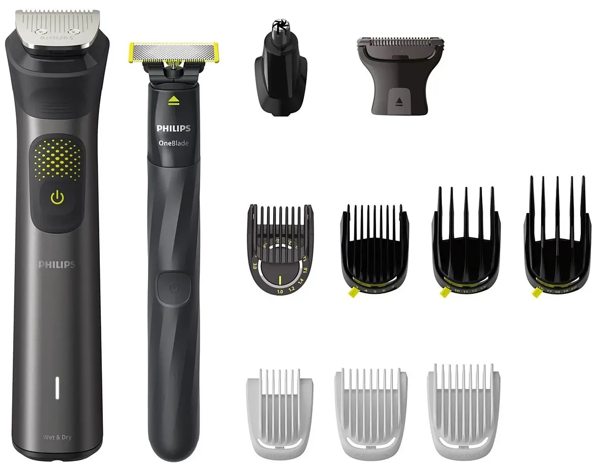 Set aparat de tuns+ trimmer Philips MG9530/15 (Grey/Black)