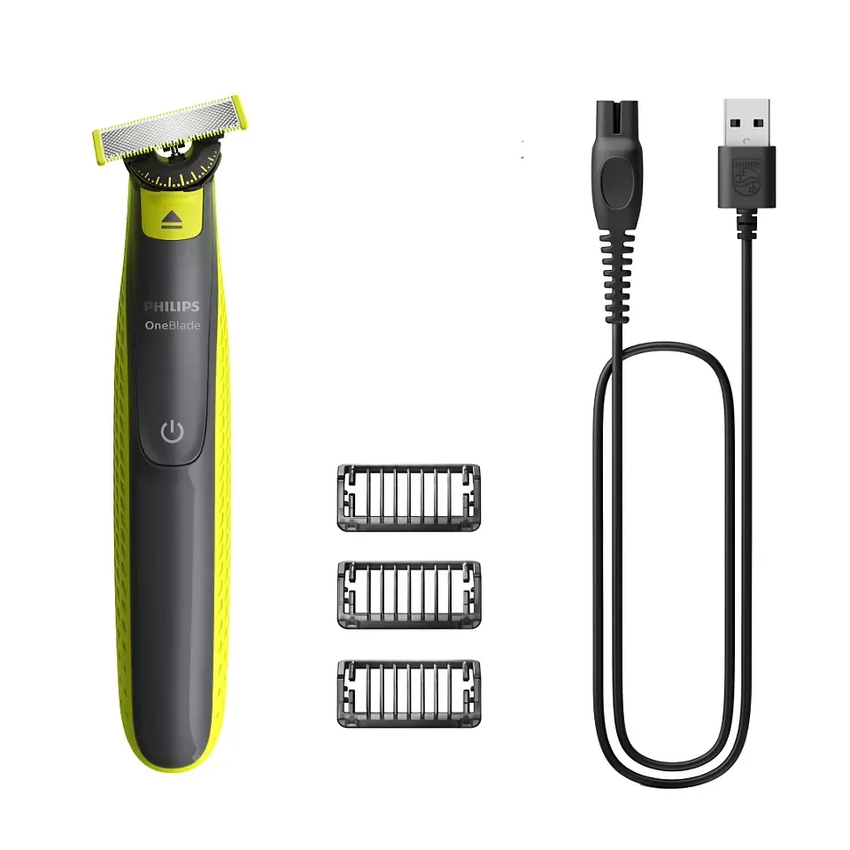 Trimmer Philips OneBlade QP2724/23 (Green/Black) - 2