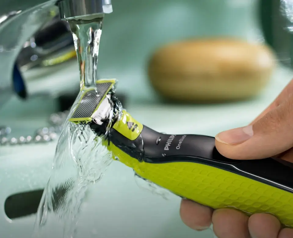 Trimmer Philips OneBlade QP2724/23 (Green/Black) - 4