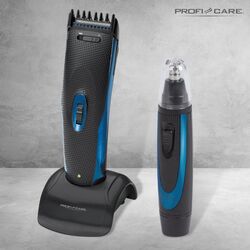 Set masina de tuns + trimmer ProfiCare PC-HSM/R 3052 (Black/Blue) Thumb