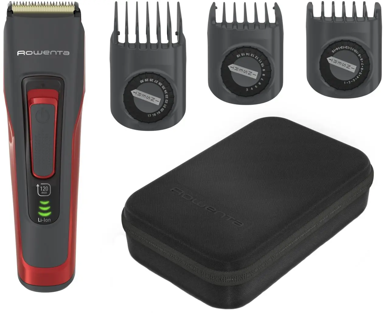 Aparat de tuns Rowenta Advancer Style TN5221F4 (Black/Red)