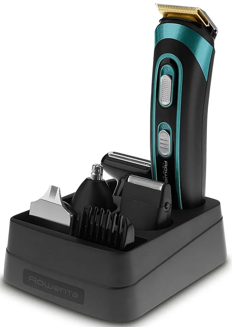 Машинка для стрижки Rowenta Trim&Style TN9130F1 (Black/Turquoise)
