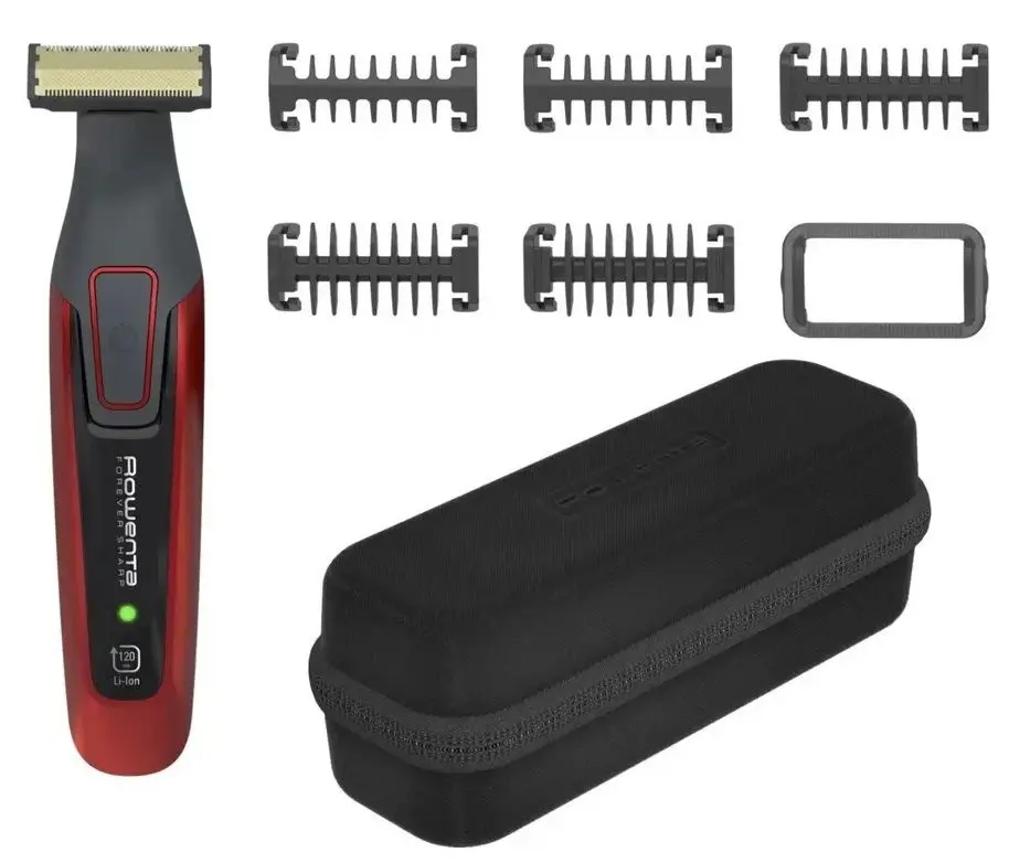 Триммер Rowenta Forever Sharp Comfort TN6040F4 (Black/Red)