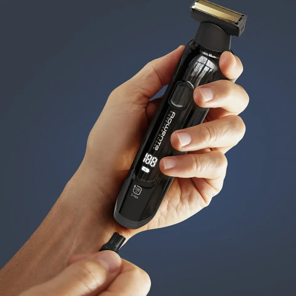 Trimmer Rowenta Hybrid Forever Sharp Ultimate TN6201F4 Expert (Black)