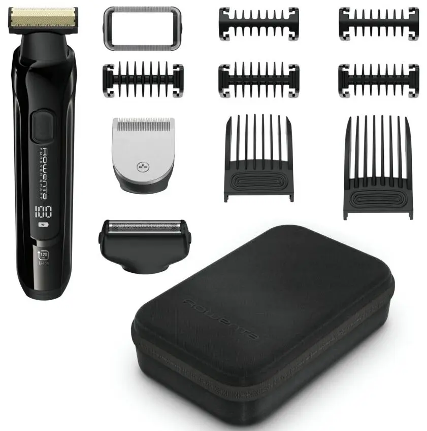 Trimmer Rowenta Hybrid Forever Sharp Ultimate TN6201F4 Expert (Black)