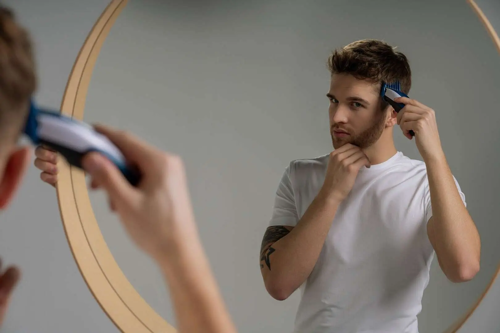 Aparat de tuns Wahl Color Pro Combo 09649-916  (Blue/White)