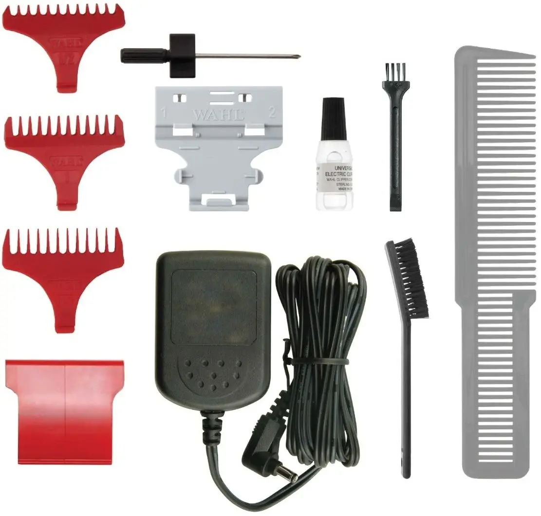 Masina de tuns Wah lCordless Detailer Li 08171-016H (Burgundy/Silver) - 4