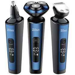 Aparat de tuns multifunctional Zilan ZLN8726 (Black/Blue) Thumb