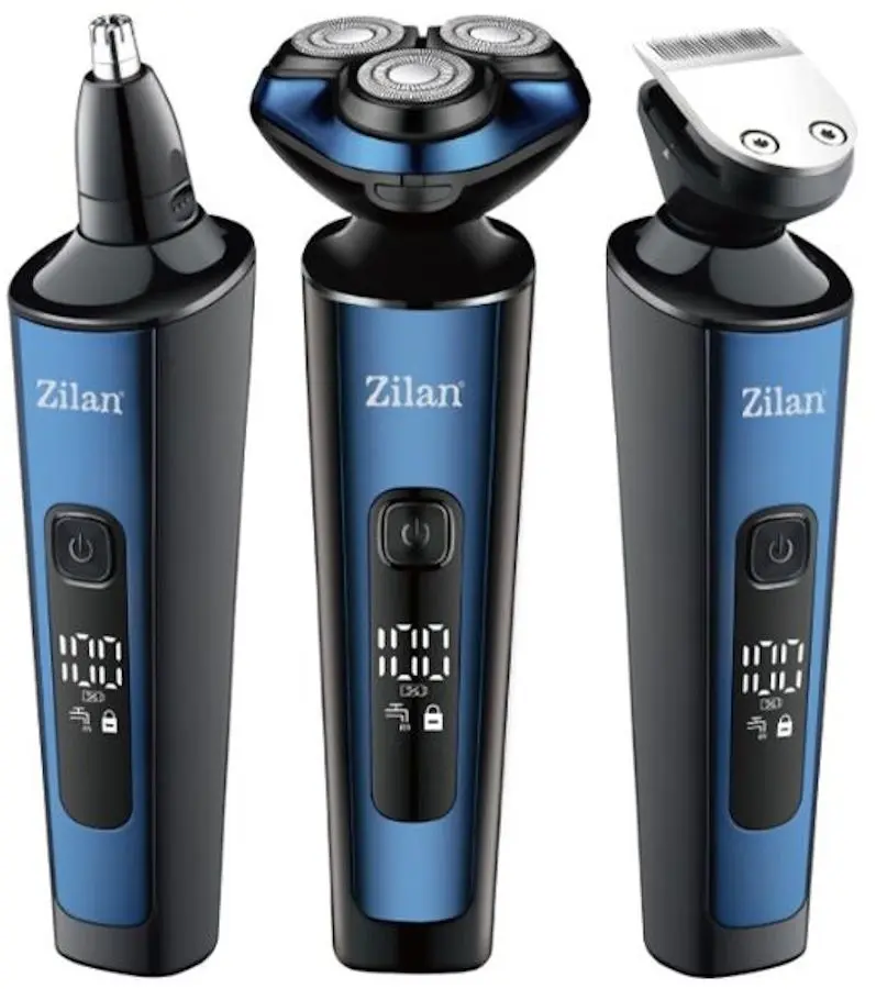 Aparat de tuns multifunctional Zilan ZLN8726 (Black/Blue)