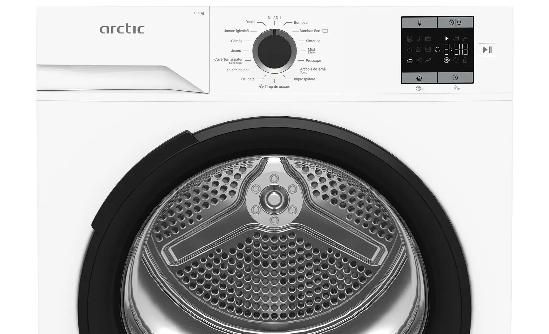 Masina de uscat rufe Arctic A2T19239W (White) - 4