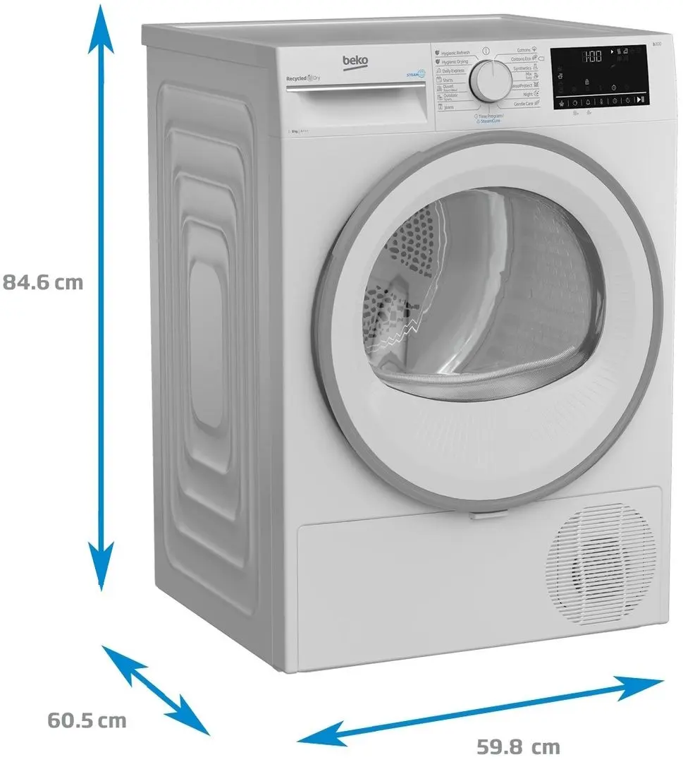 Сушильная машина Beko B3T42242 (White) - 2