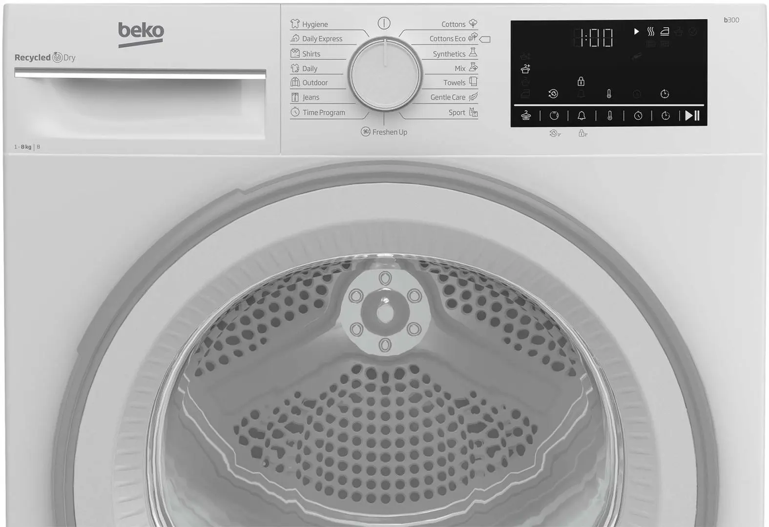 Сушильная машина Beko B3T68110 (White) - 6