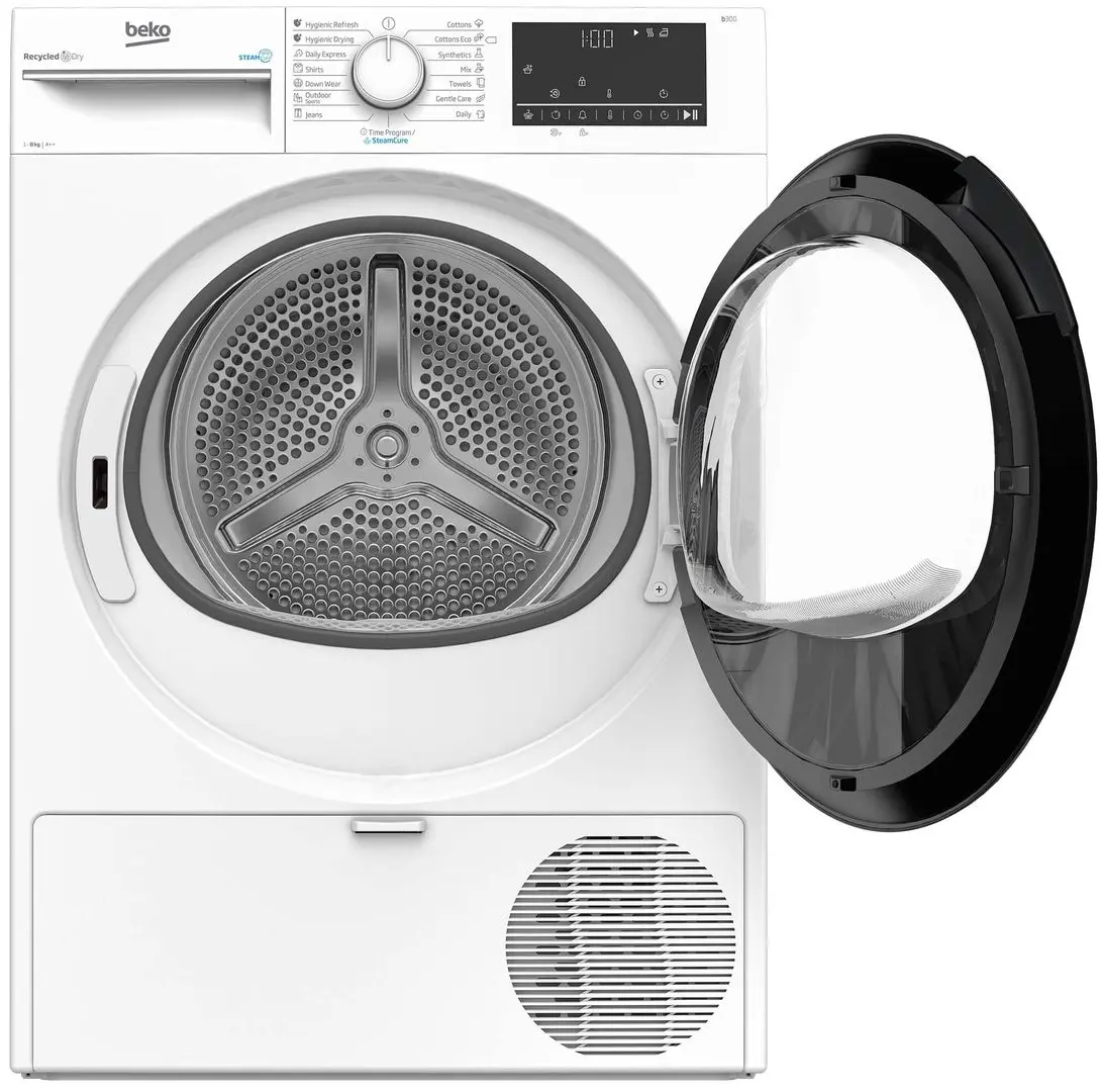 Masina de uscat rufe Beko B3T68230 (White) - 3